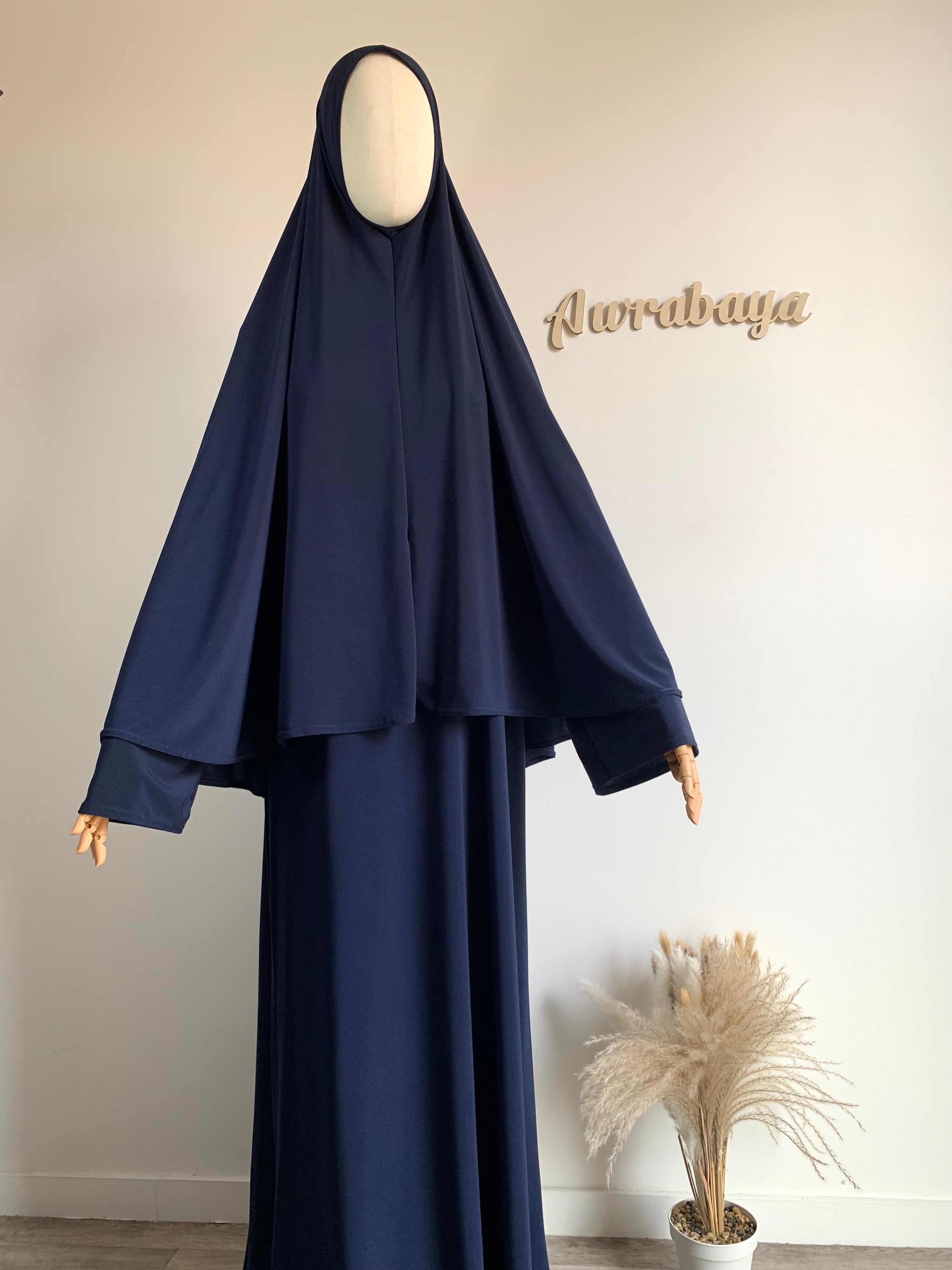 Ensemble Salam - Robe + Voile - Jersey Prenium