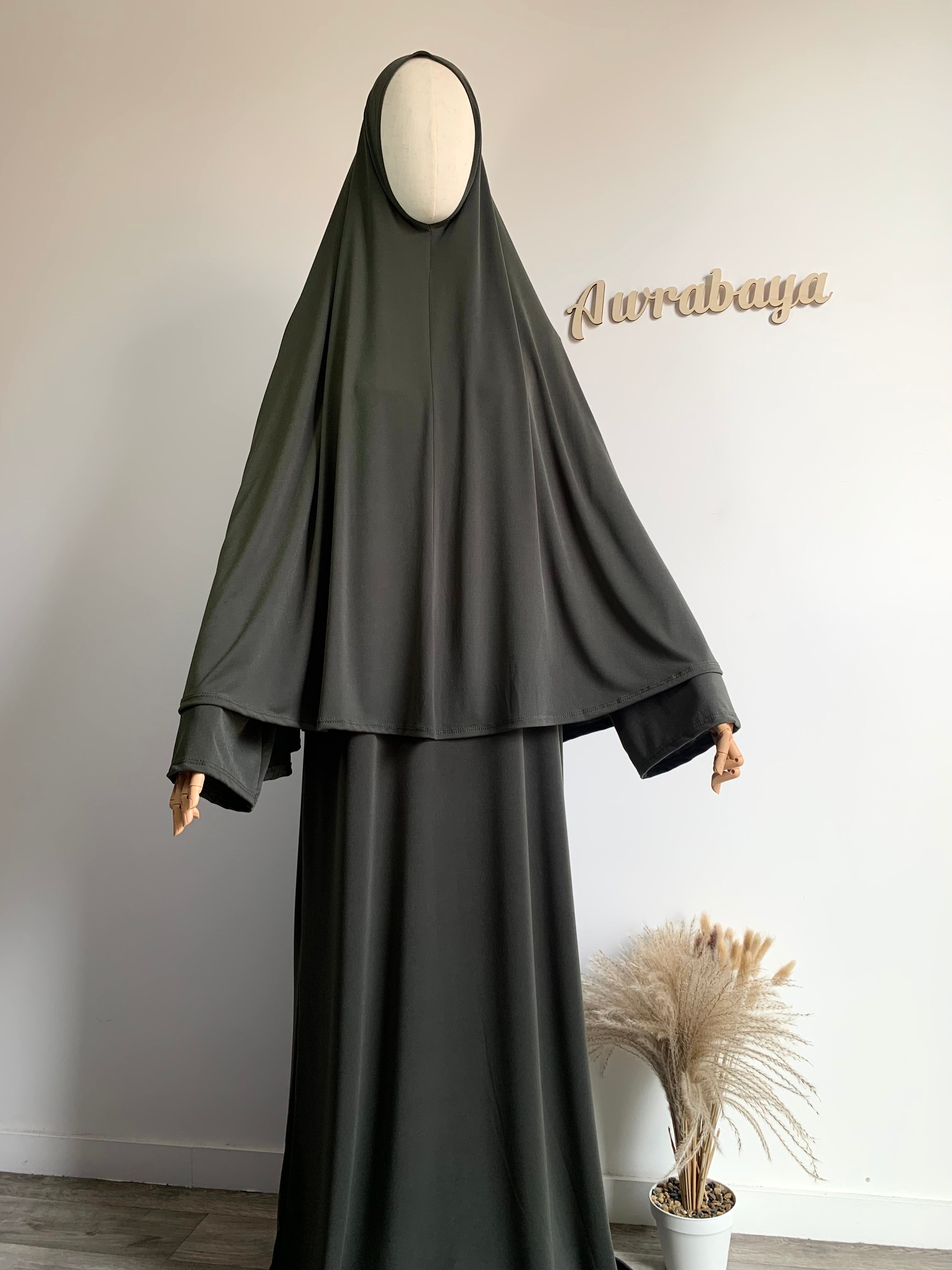 Ensemble Salam - Robe + Voile - Jersey Prenium