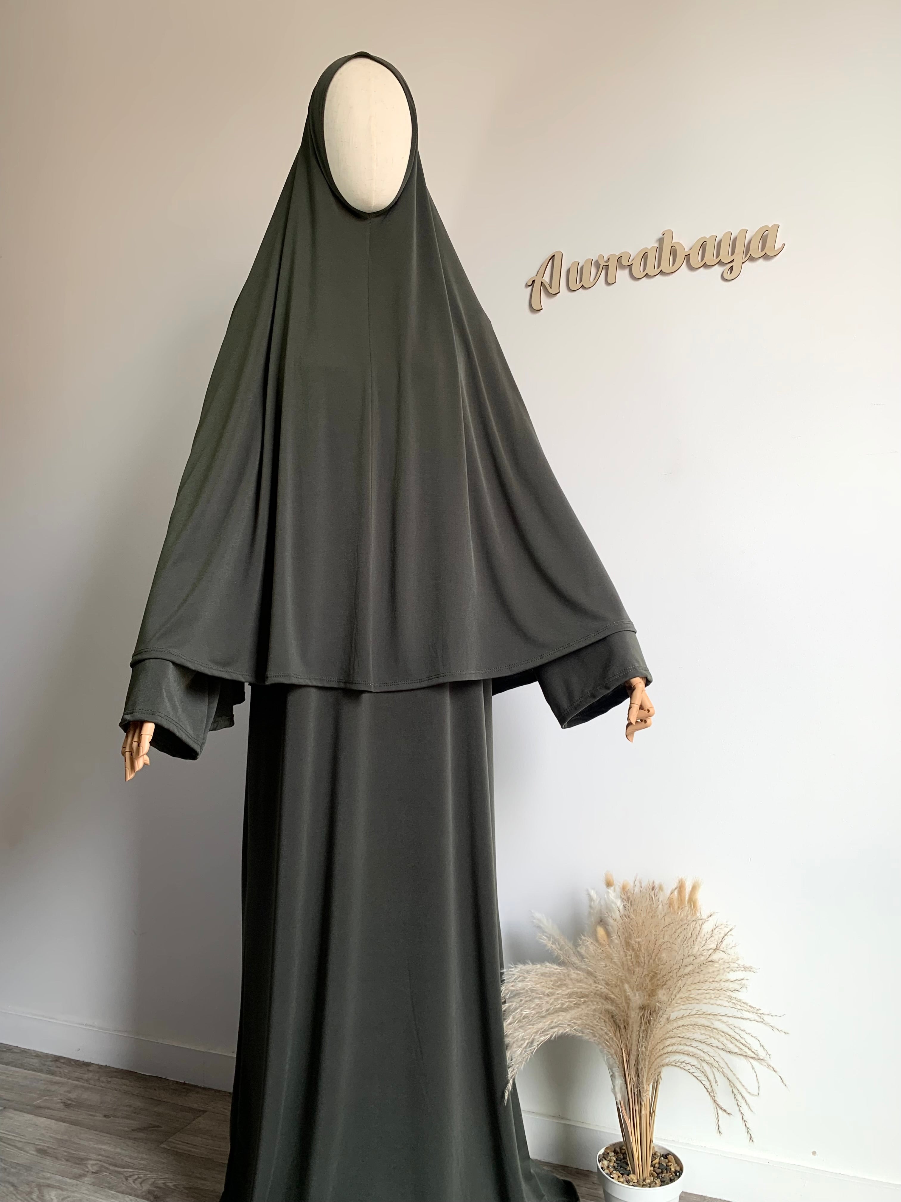 Ensemble Salam - Robe + Voile - Jersey Prenium