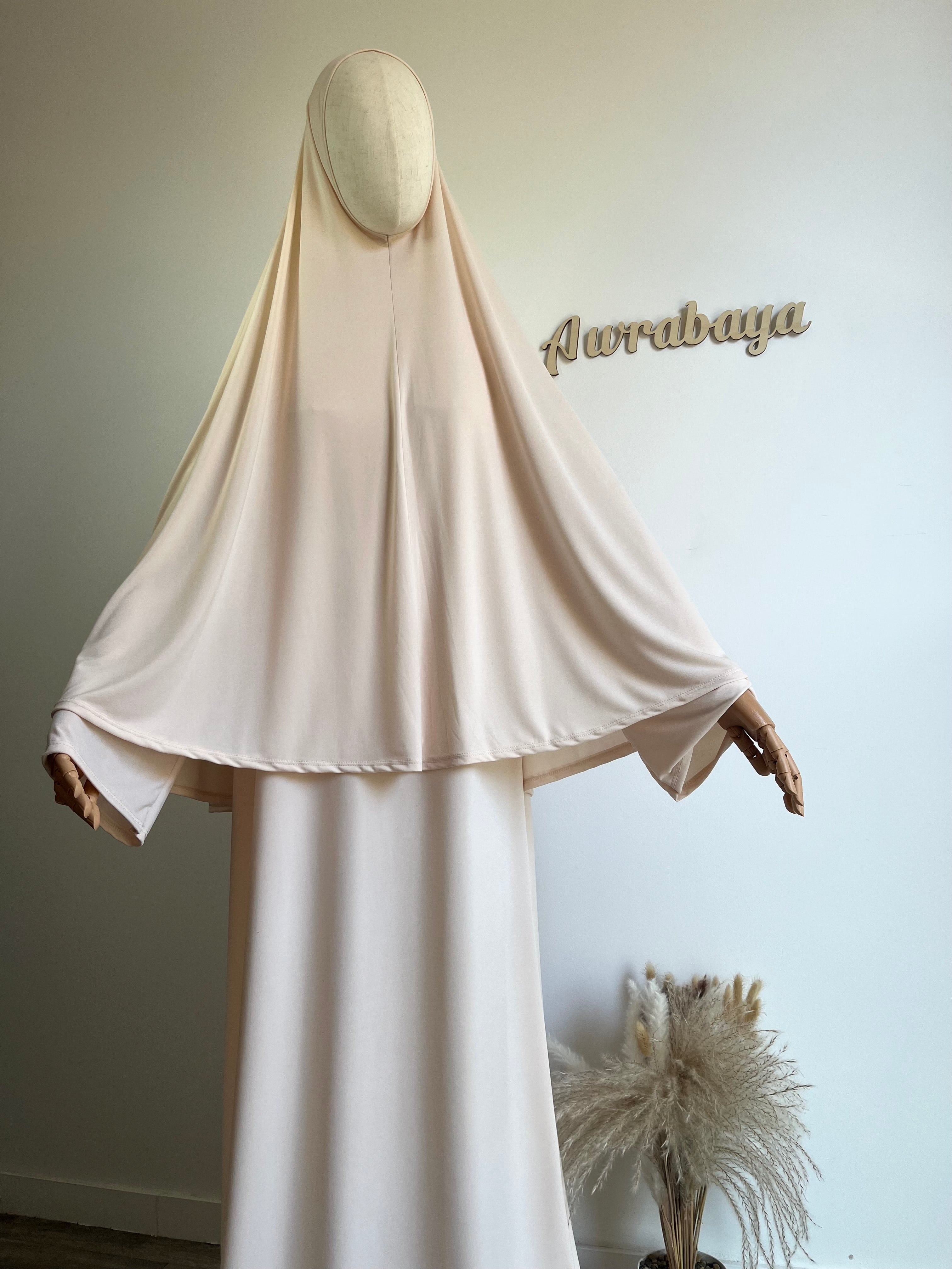 Ensemble Salam - Robe + Voile - Jersey Prenium
